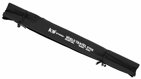 Фото спиннинг kyoda world travel, штекер 5 секций, длина 2,70 м, тест 10-45 гр, carbon t-30