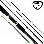 Фото удилище фидерное condor accurate длина 3,30 м, тест 180 гр, carbon, штекер