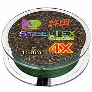 Фото steeltex green 4x d-0,145 мм, l-150 м, цвет зеленый, разрывная нагрузка 7,20 кг