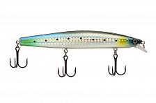 Фото воблер kyoda spotlight minnow-125f, длина 12,5 см, вес 22 гр, цвет p94, заглубление 0,5-0,8 м.