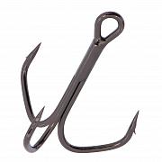 Фото крючок-тройник condor treble hook (23108) №3/0 bn (9 шт/упак)