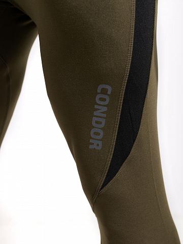 Фото термобелье "condor", "thermo24", нательное, комплект, полиэстр 92%, спандекс 8%, цвет хаки, р-р 4xl