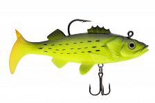 Фото виброхвост оснащённый condor crazy bait nwpe04# размер 100 мм, вес 25 гр, цвет 23# (2 шт)