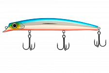 Фото воблер kyoda quick minnow-140f, длина 140 мм, вес 19  гр, цвет p2301, заглубление 0,1-0,6 м