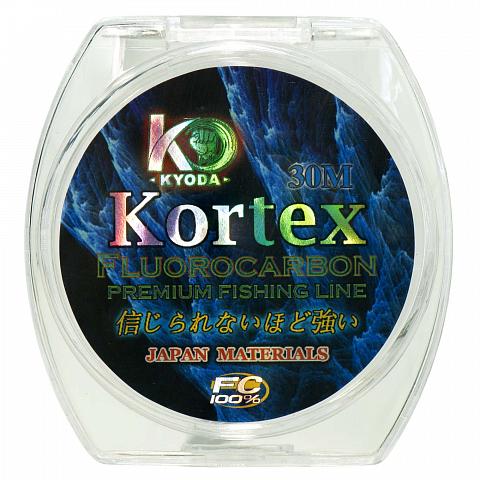 Фото kortex флюорокарбон d-0,29 мм, l-30 м, разрывная нагрузка 6,40 кг (6шт/упак)