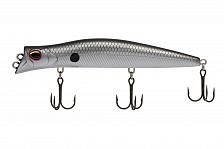 Фото воблер kyoda pocky minnow-130f, длина 130 мм, вес 17,5  гр, цвет p1068 заглубление 0,1 - 0,2 м.