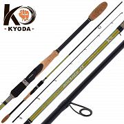 Фото спиннинг kyoda "amante  xs" длина 2,54 м, тест 5,5-17,5 гр, carbon t40, штекер