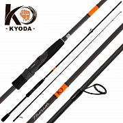 Фото спиннинг kyoda pharaoh, длина 2,55 м, тест 10-45 гр, штекер