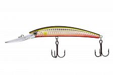 Фото воблер kyoda pelipper minnow-110f, длина 110 мм, вес 16,5  гр, цвет p1052 заглубление 0- 3 м.