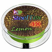 Фото steeltex lemon 4x d-0,35 мм, l-150 м, цвет лимон, разрывная нагрузка 21,60 кг