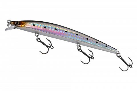 Фото воблер kyoda blade minnow-120f, длина 120 мм, вес 12 гр, цвет p1853 заглубление 0.3 - 0.6 м.
