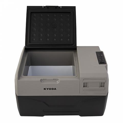 Фото автохолодильник kyoda cx30wh-e, однокамерный,  объем 30 л, вес 12,8 кг