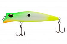 Фото воблер kyoda pocky minnow-80f, длина 80 мм, вес 6,5 гр, цвет p1037 заглубление 0 - 0,2 м.