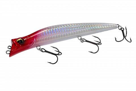 Фото воблер kyoda pocky minnow-130f, длина 130 мм, вес 17,5  гр, цвет p1036 заглубление 0,1 - 0,2 м.