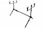 Фото подставка для удочек rod pod kyoda, на 3 удочки