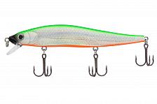 Фото воблер kyoda stun minnow-110sp, длина 11,0 см, вес 13,5 гр, цвет p1650, заглубление 0-1,8 м