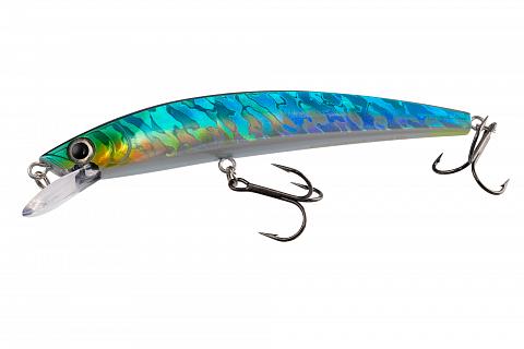 Фото воблер kyoda edge minnow-90f, длина 9,0 см, вес 7,6 гр, цвет p133, заглубление 0,6-1,3 м.