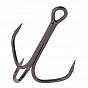 Фото крючок-тройник condor treble hook (23108) №4 bn (15 шт/упак)