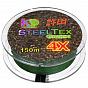 Фото steeltex green 4x d-0,16 мм, l-150 м, цвет зеленый, разрывная нагрузка 7,80 кг